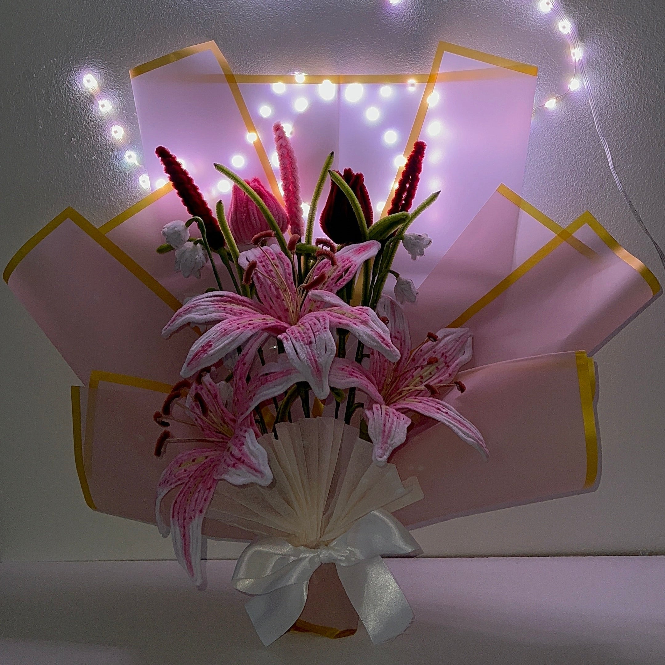 Bouquet Lys Rose